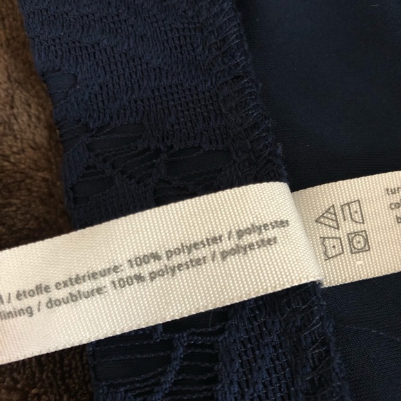 🌸 HP ❤️ Aeropostale Navy Blue Causal Skirt - Picture 5 of 6